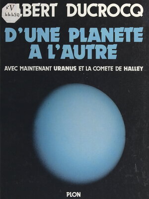 cover image of D'une planète à l'autre